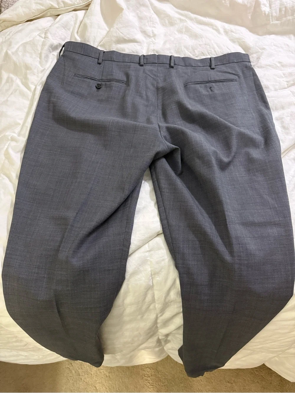 JCrew Bowery dress pant in wool blend, size 40/32